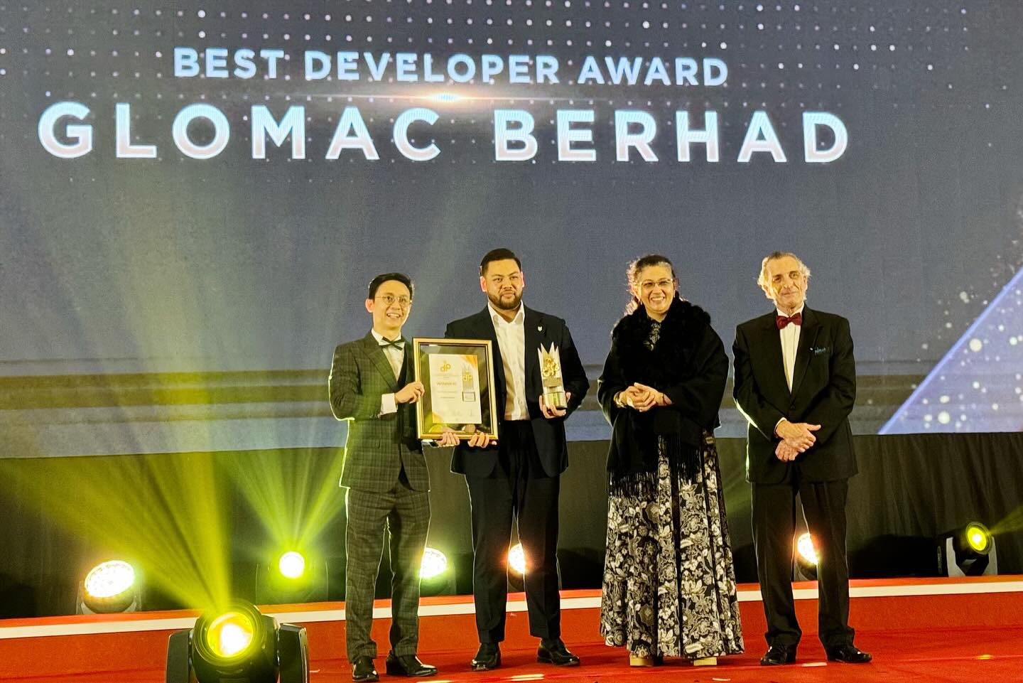 Glomac Berhad Honored with the Best Developer Award at ASEAN Property Developer Awards 2023/2024