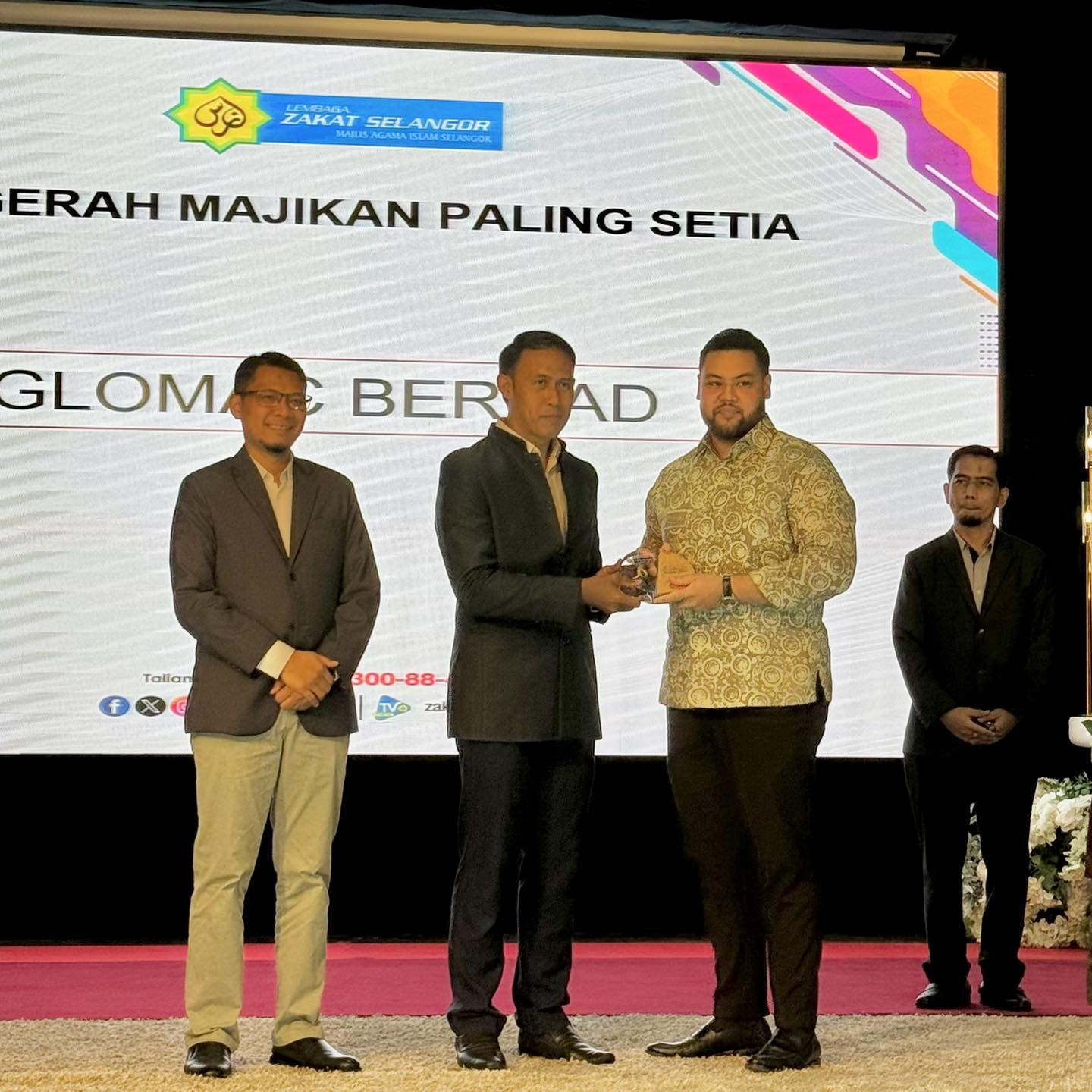 Glomac Berhad Receives Prestigious ‘Majikan Paling Setia’ Award at GRASIAZ 2024